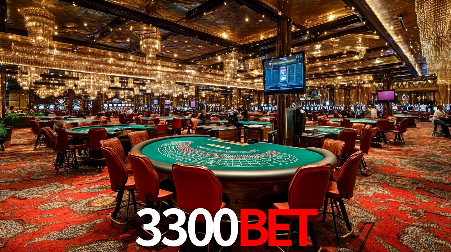 Sinta a adrenalina dos jogos de cassino com 3300BET