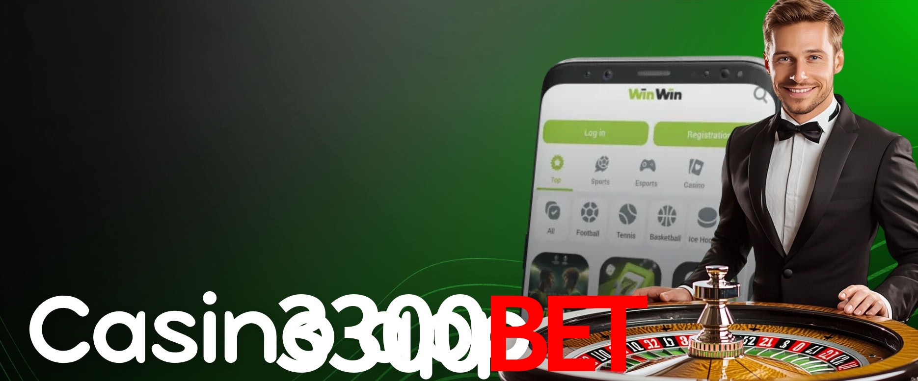 APP oficial da 3300BET para mobile