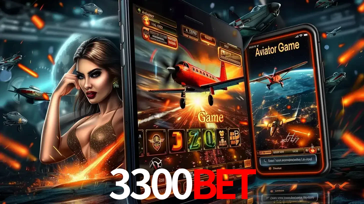 Mulher estilosa cercada por telas que exibem a jogabilidade do Aviator, capturando a intensidade e a estratégia deste popular crash game oferecido pelo 3300BET.